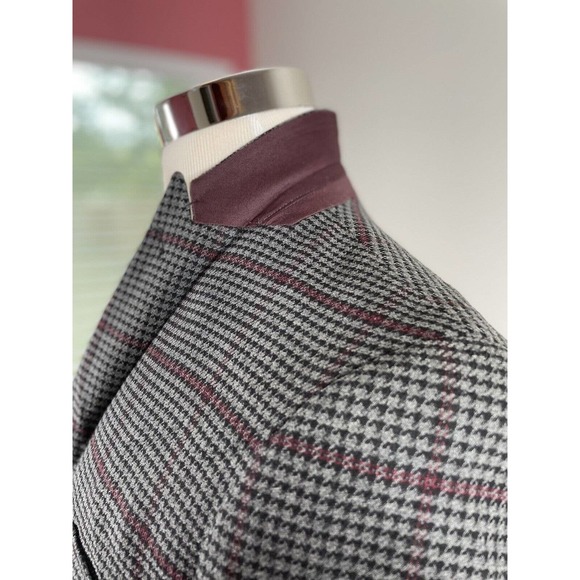 Paisley & Gray 2 Piece Suit Mens 40R Skinny Fit Pants Flat Front 32X32 - Picture 5 of 16